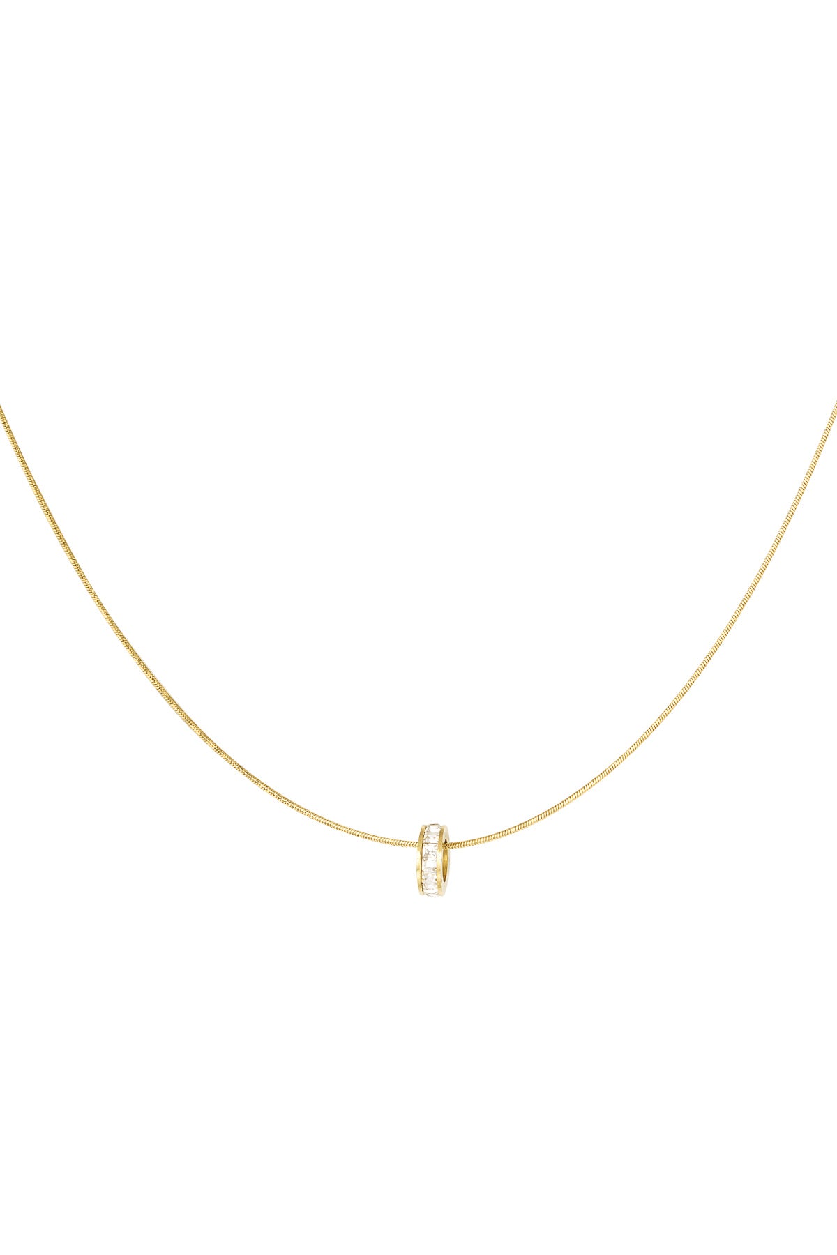 Minimalistische ketting goud