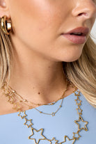 Minimalistische ketting sterretjes