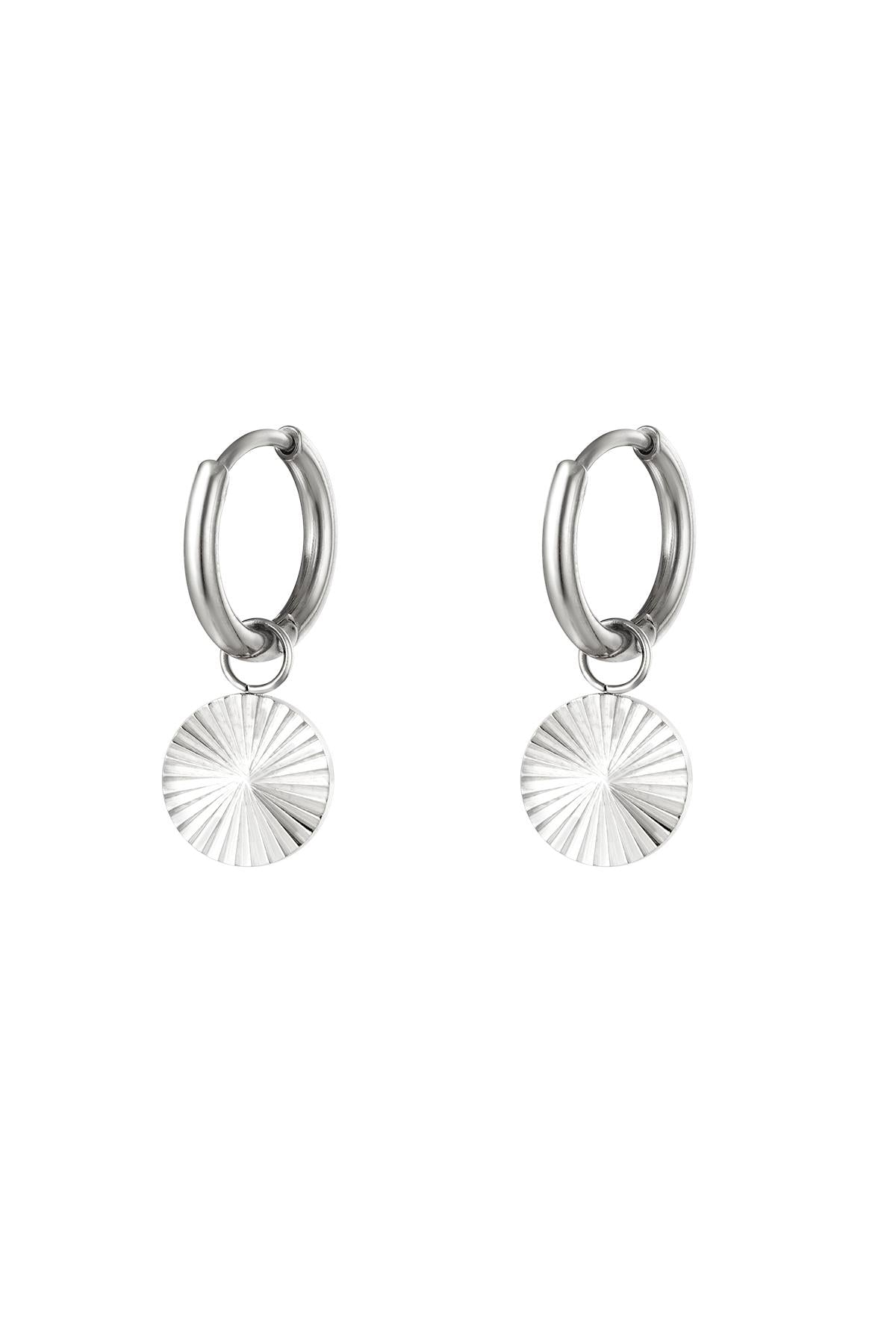 Minimalistische oorbellen met cirkel