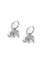 Minimalistische oorbellen olifant
