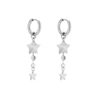 Minimalistische oorbellen ster