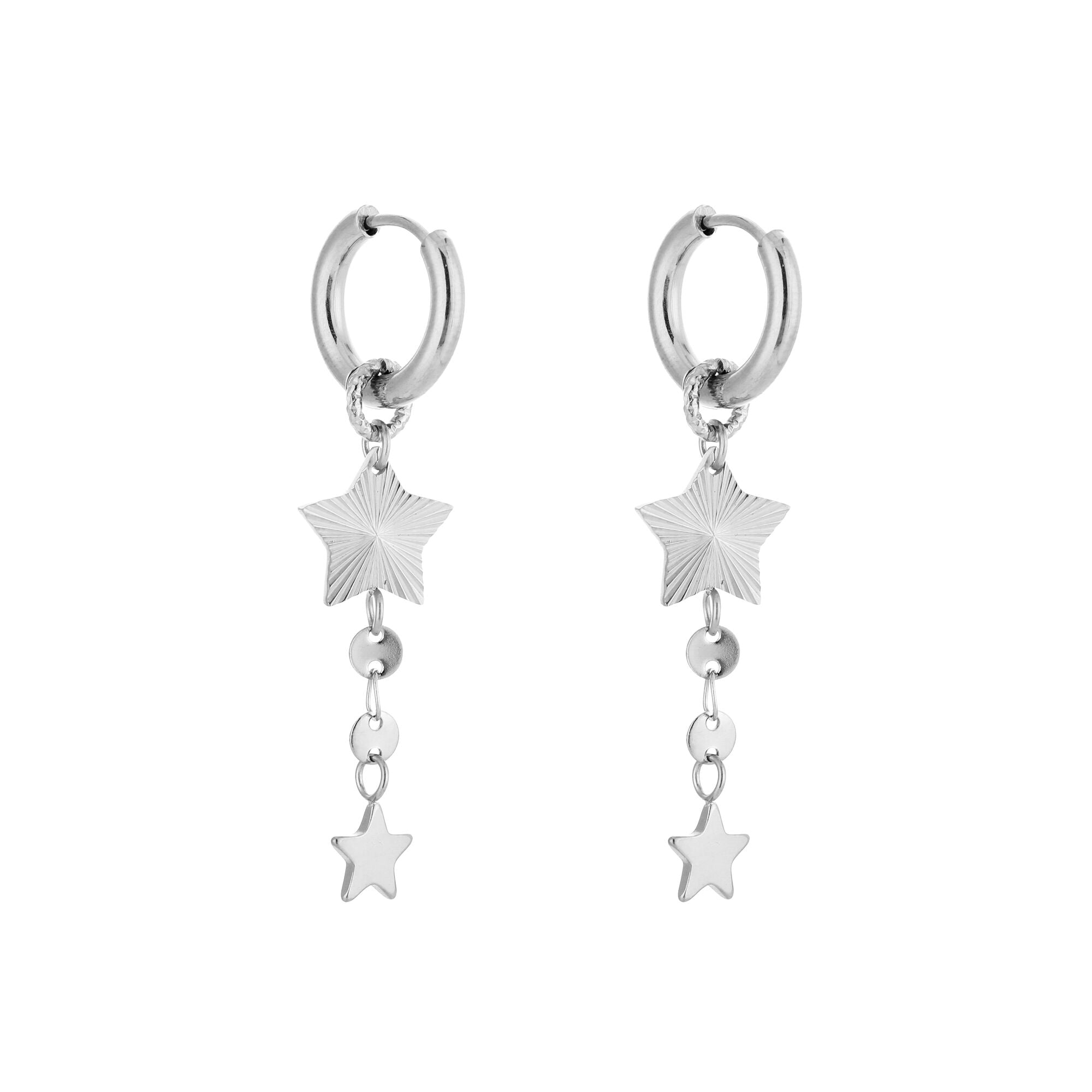 Minimalistische oorbellen ster