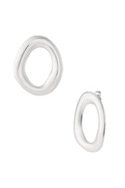 Oorbellen ovale cirkel