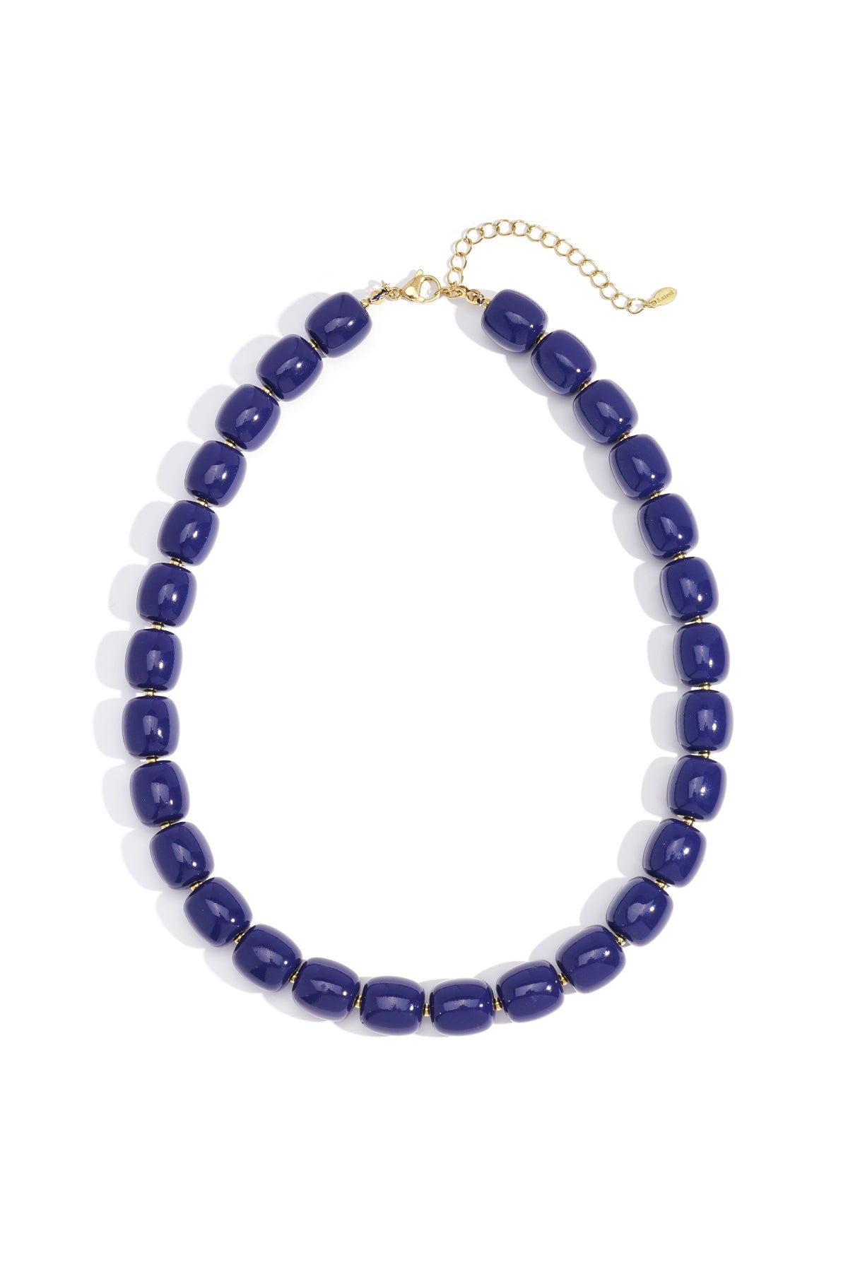 Ovale kralen ketting