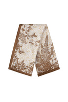 sjaal bloemenprint