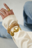 Statement armband rustiek