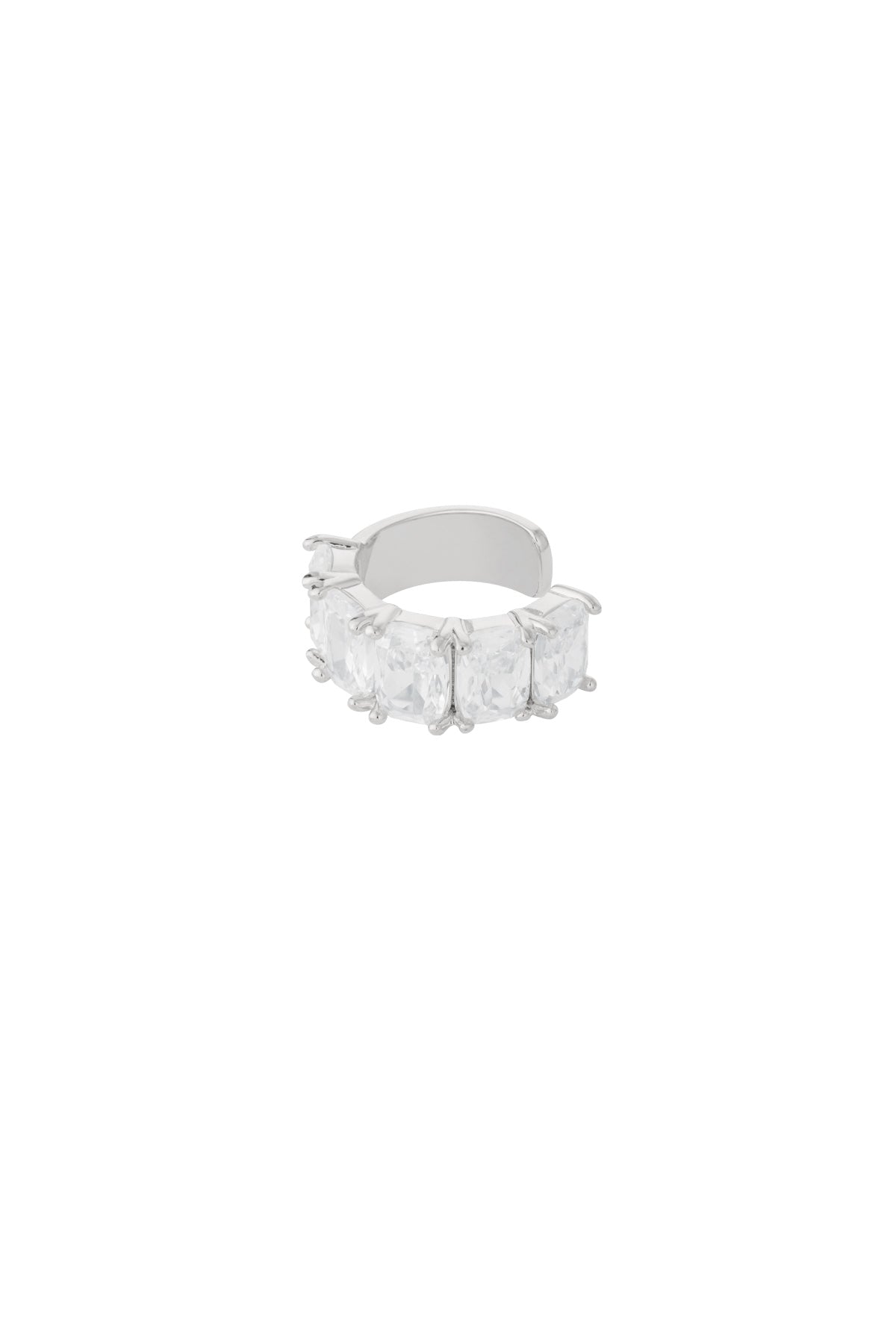 Statement ear cuff steentjes