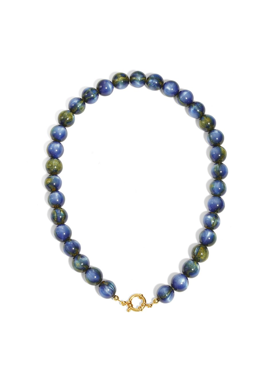 Statement ketting ronde kralen