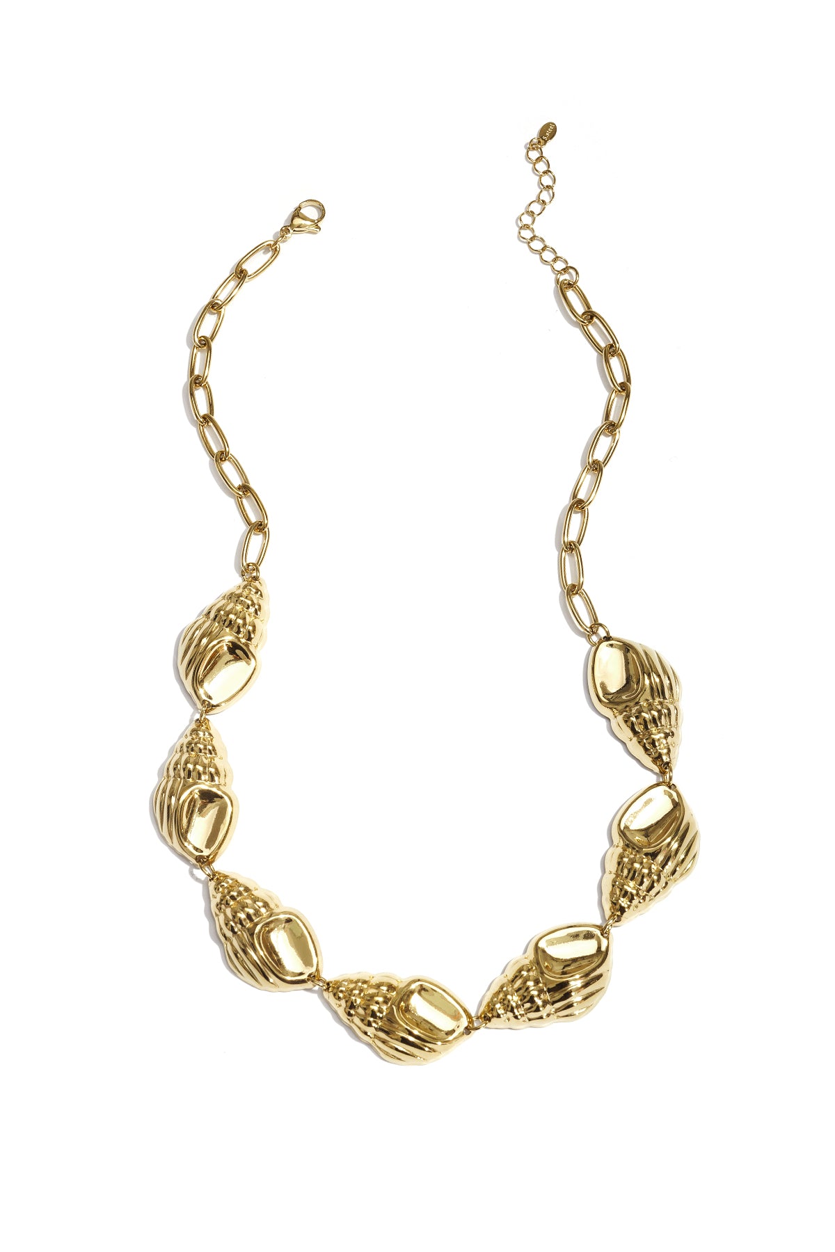 Statement ketting schelpen