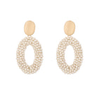 Statement oorbellen kralen