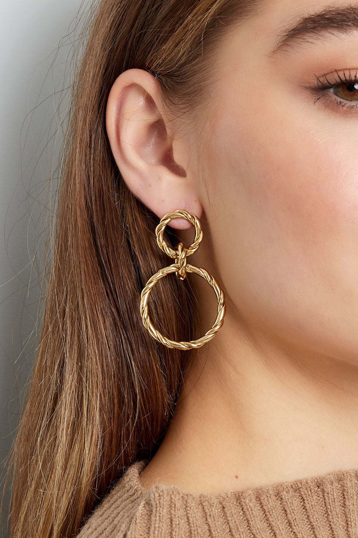 Statement oorbellen goud