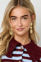 Statement oorbellen ovaal