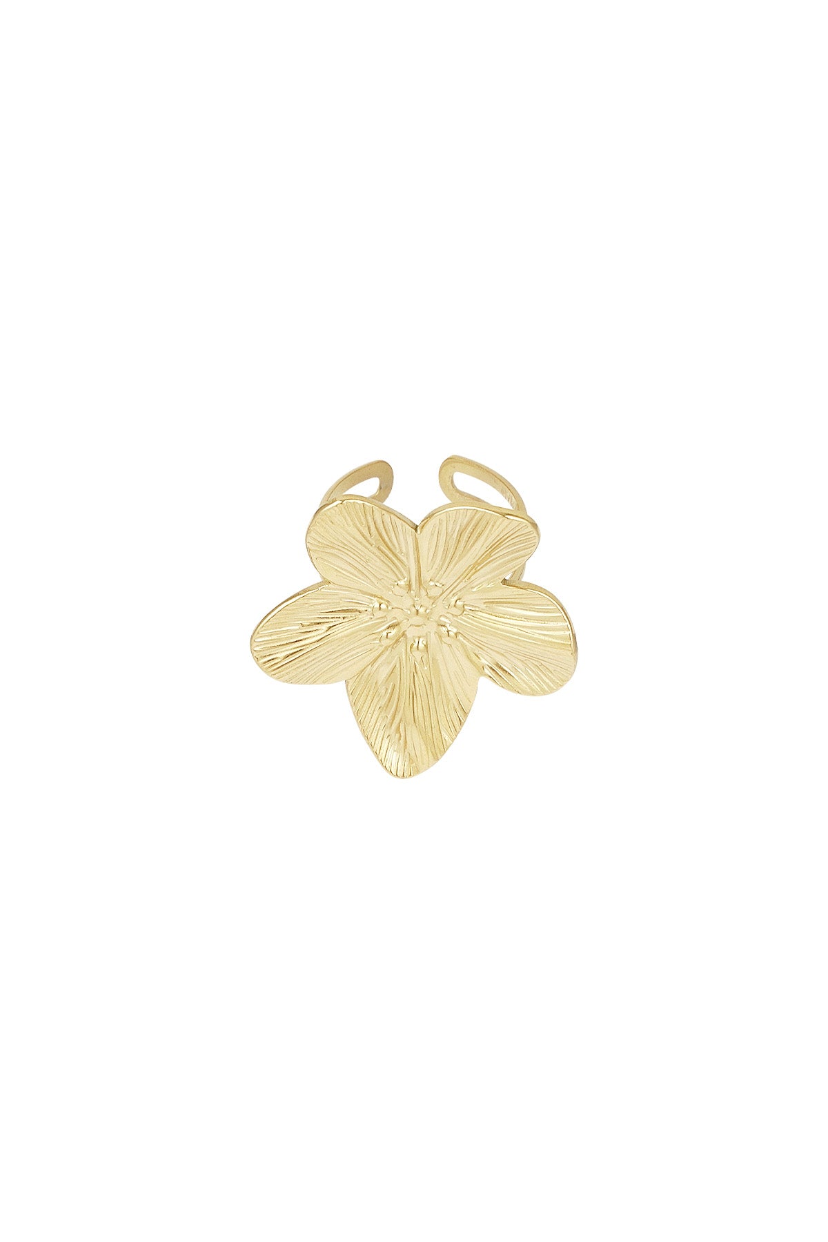 Statement ring bloem