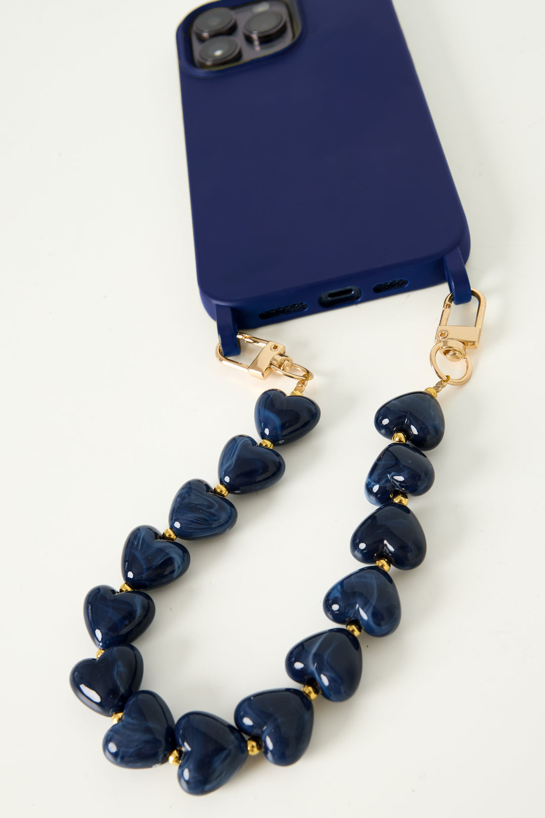 Telefoonkoord hartjes