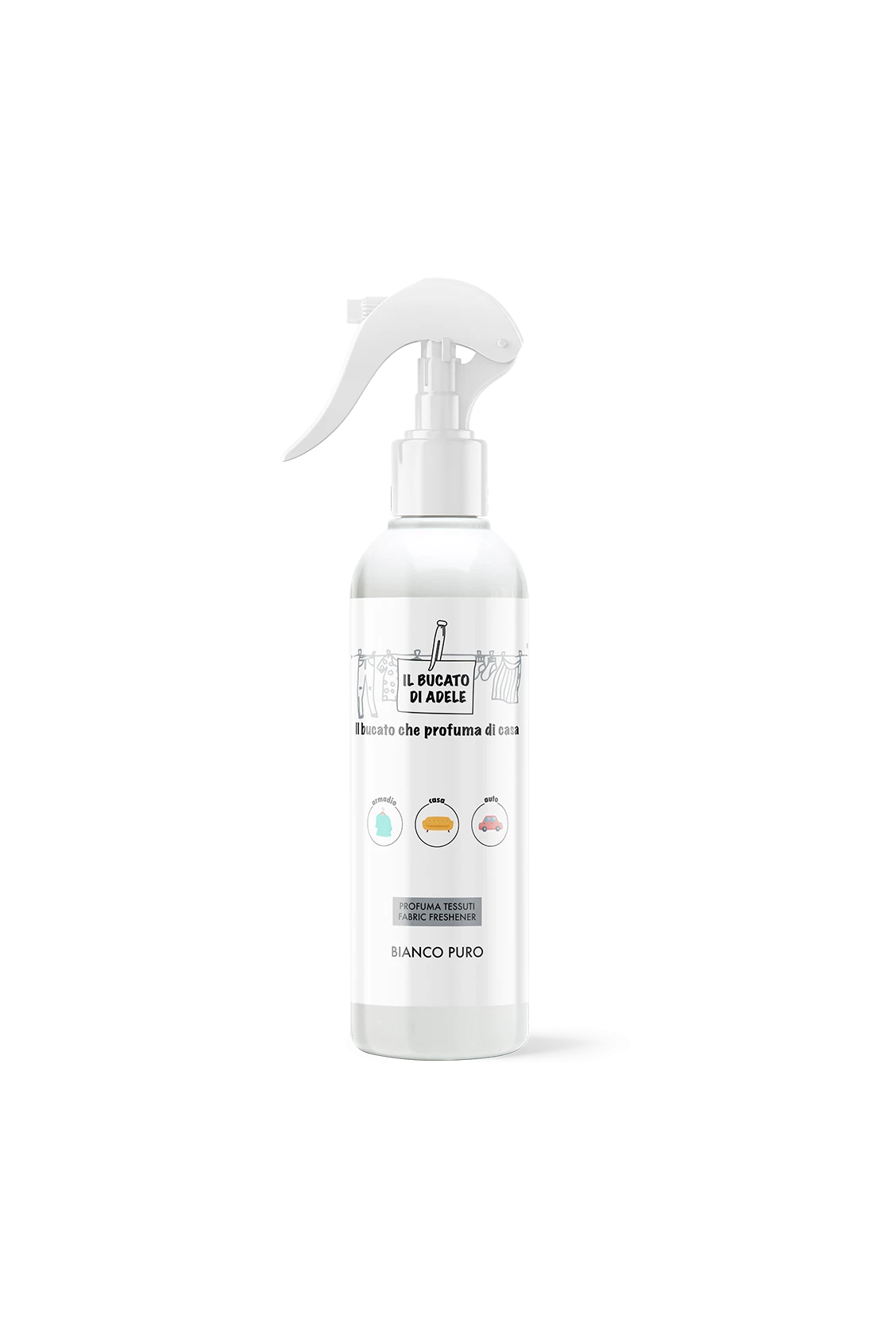 Textielspray Bianco Puro Il Bucato di Adele