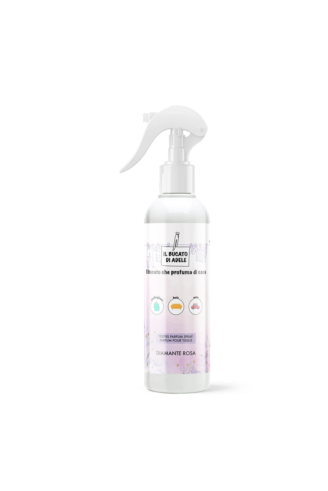 Textielspray Diamante Rosa Il Bucato di Adele
