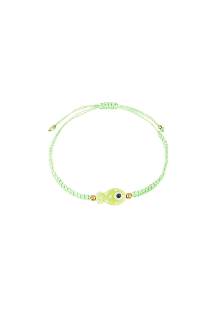 Touw armbandje vis