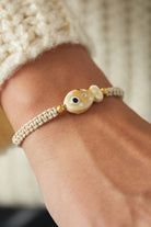 Touw armbandje vis