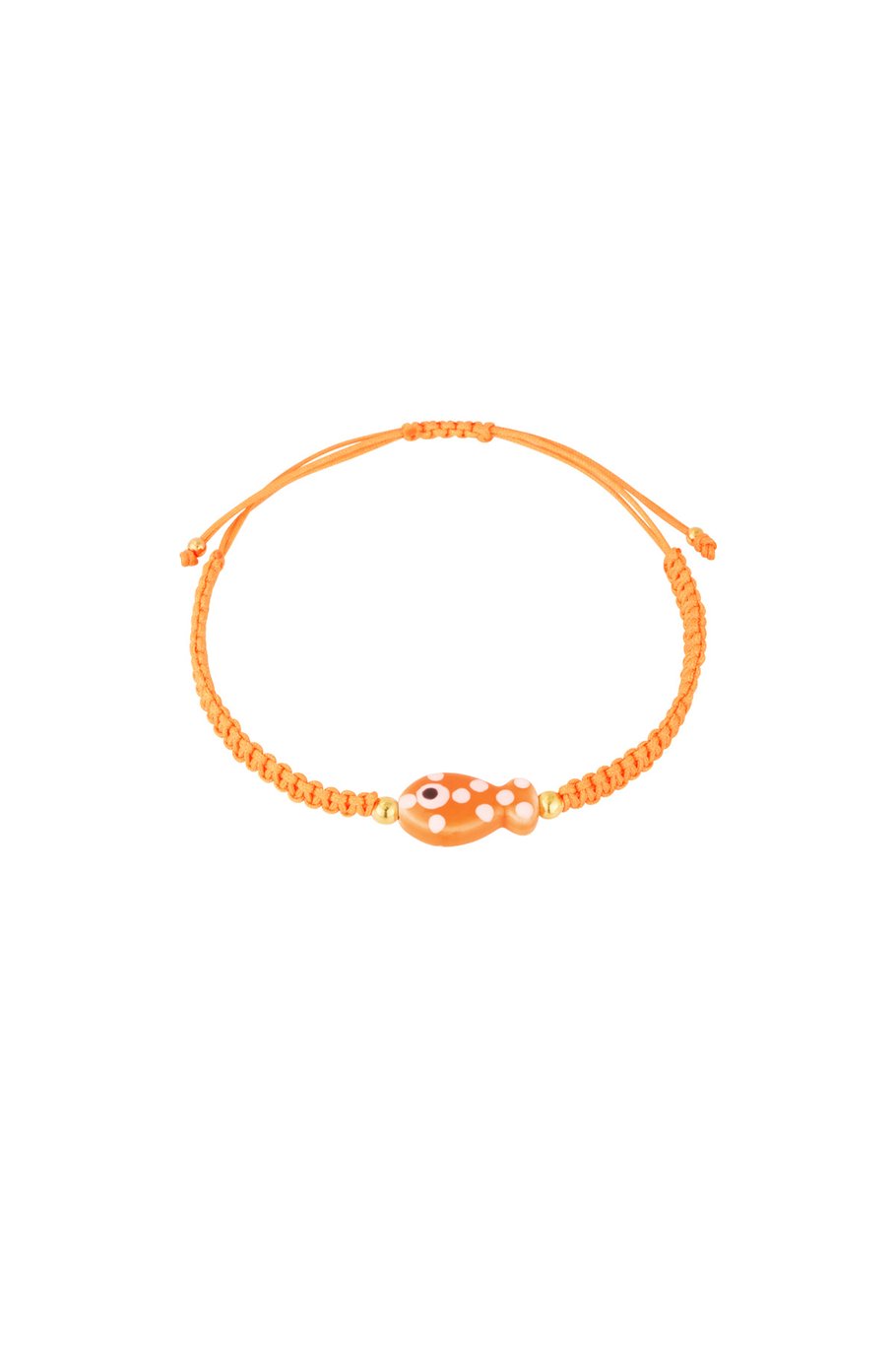 Touw armbandje vis