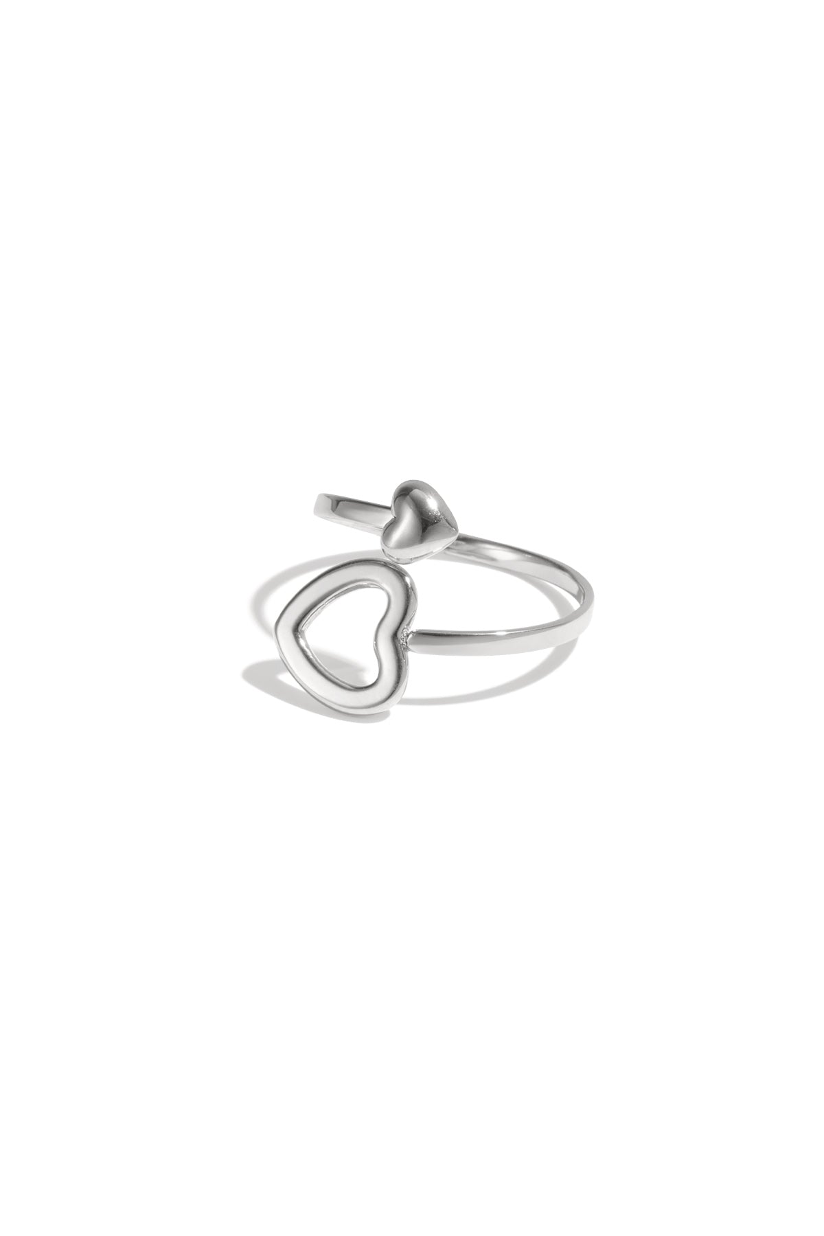 Verstelbare ring hartjes