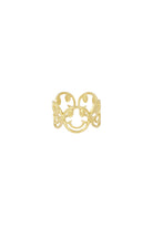 Verstelbare ring smiley